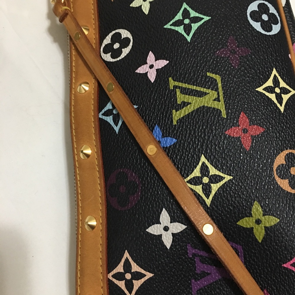 Authentic Louis Vuitton Multicolor Pochette - Picture 7 of 8